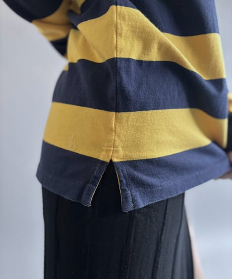 【USED】 90's Polo Ralph Lauren Striped Rugby Shirt / 261003-018