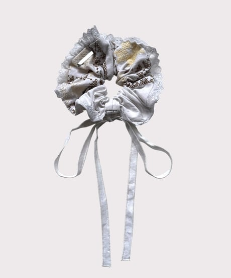 【Chinatsu Aoyama】 RE The Home Makers Scrunchie / 260820-072