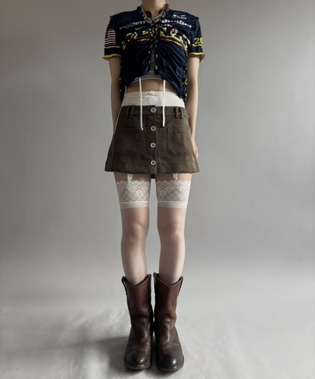 【Chinatsu Aoyama】 RE Mellow Racing Shirt / 260827-008