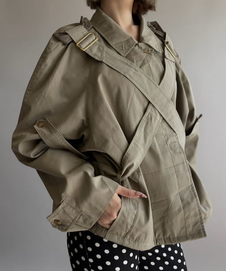 【RE;CIRCLE】 RE Trench Short Coat  / 261019-024