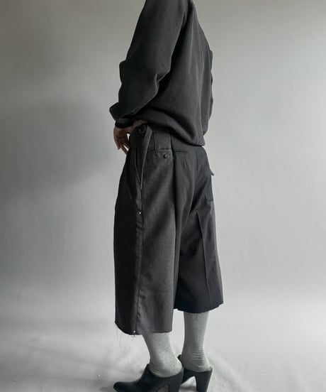 【Chinatsu Aoyama】 Re Suit Double Knee Shorts / 260921-002