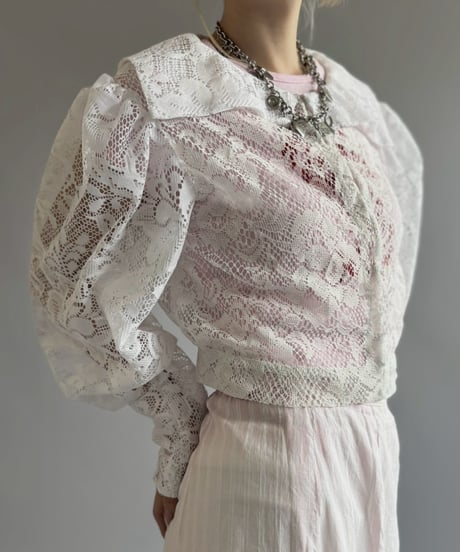 【RE;CIRCLE】RE Crochet  Blouse / 260709-003