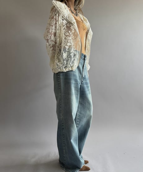 【RE;CIRCLE】RE Lace Hooded Jacket / 260824-010