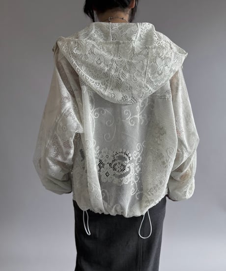 【RE;CIRCLE】RE Lace Hooded Jacket / 260914-009