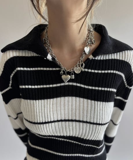 【RE;CIRCLE】 RE Rib Knit Leotard Top /261001-022