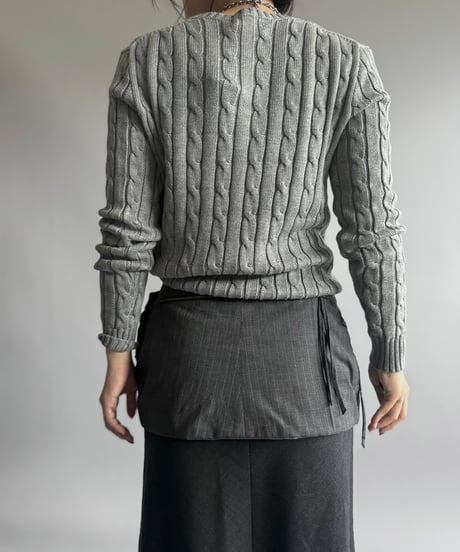 【RE;CIRCLE】 RE Suit Waist Belt Bag / 260917-004