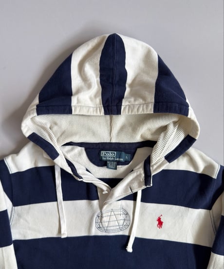 【USED】 Polo by Ralph Lauren Hooded Rugger Shirt / 260905-001