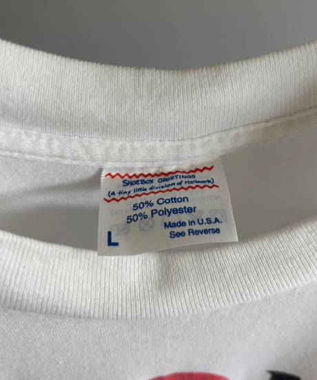 【USED】Made in USA 80~90's I ♡ MY ATTITUDE T-Shirt / 260801-020