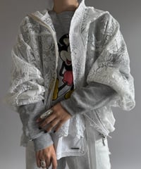 【RE;CIRCLE】RE Lace Hooded Jacket / 260914-005