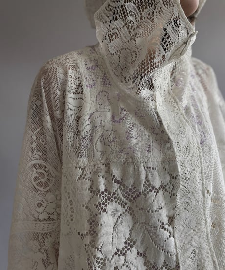 【RE;CIRCLE】RE Lace Hooded Jacket / 260824-015