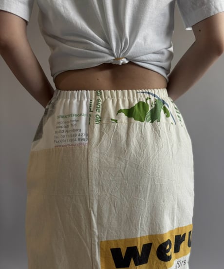 【RE;CIRCLE】  RE Eco Bag Belt Bag Skirt  / 260810-022