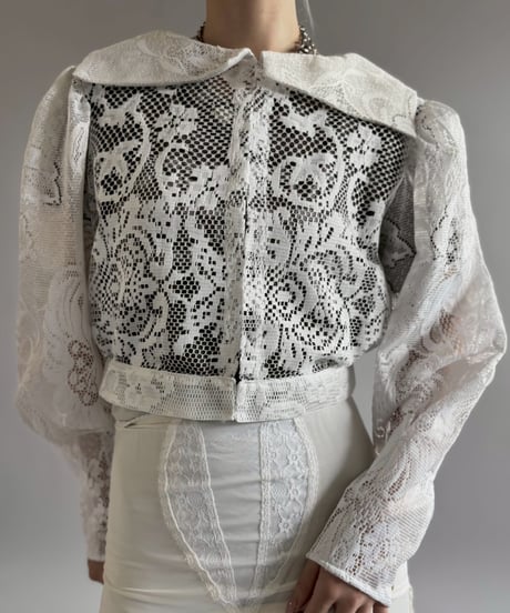 【RE;CIRCLE】RE Crochet  Blouse / 260709-004