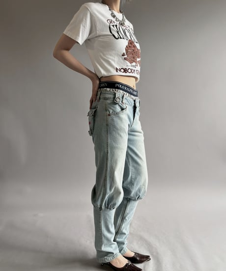 【USED】 Zip Design Denim Pants / 260725-030