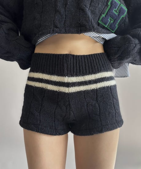 【RE;CIRCLE】 RE Tilden Knit Set-up  /261019-033