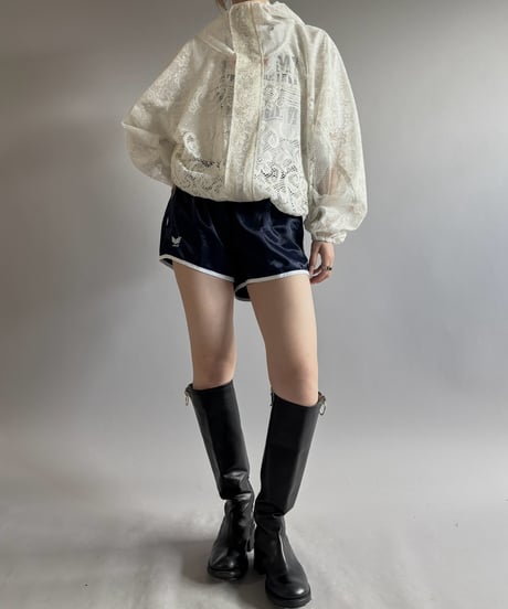 【RE;CIRCLE】RE Lace Hooded Jacket / 260824-006