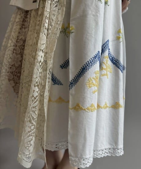 【Chinatsu Aoyama】 RE The Home Makers Skirt / 260716-005