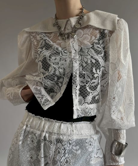 【RE;CIRCLE】RE Crochet  Blouse / 260709-005