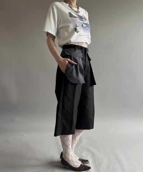 【RE;CIRCLE】 Re Slacks Pocket Shorts /  260727-005