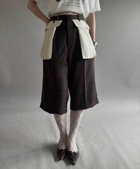【RE;CIRCLE】 Re Slacks Pocket Shorts /  260727-006