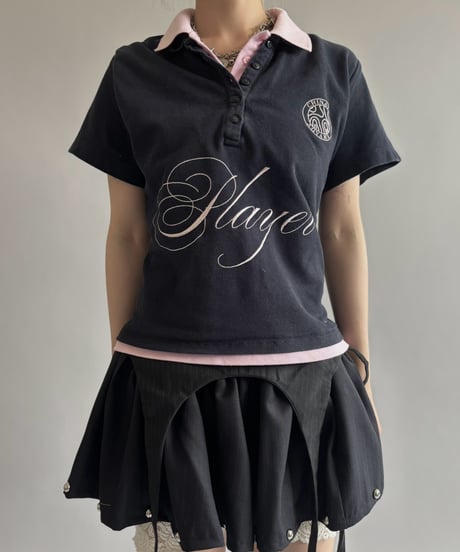 【Chinatsu Aoyama】 RE Player Polo Shirt / 260827-018