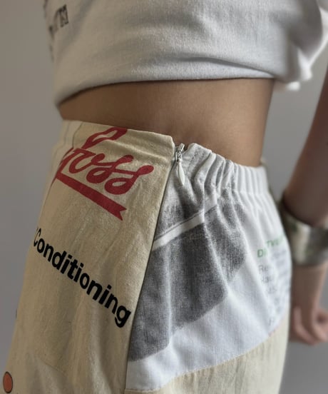 【RE;CIRCLE】  RE Eco Bag Belt Bag Skirt  / 260810-022