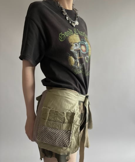 【RE;CIRCLE】  RE Fishing Vest Belt Bag / 260810-012
