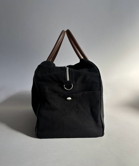 【RE;CIRCLE】 RE French Bedcover Boston Bag Wappen Black /261015-044