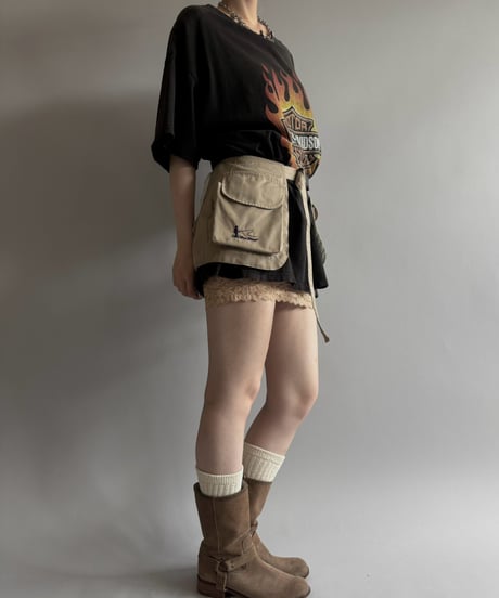 【RE;CIRCLE】  RE Fishing Vest Belt Bag / 260810-010