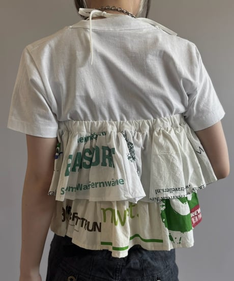 【RE;CIRCLE】  RE Eco Bag Wrap Skirt / 260810-016