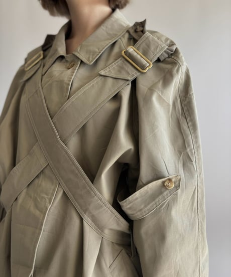 【RE;CIRCLE】 RE Trench Short Coat  / 261019-024