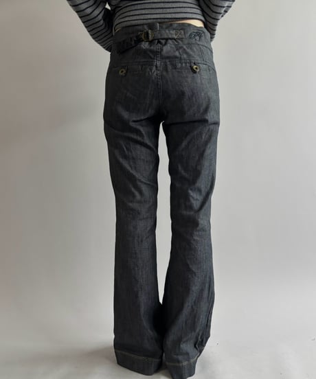 【USED】 Design Flare Denim Pants / 261003-011
