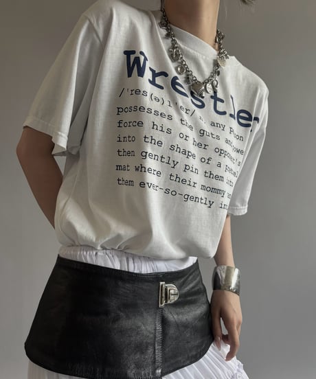 【USED】 Wrestler T-Shirt / 260801-003