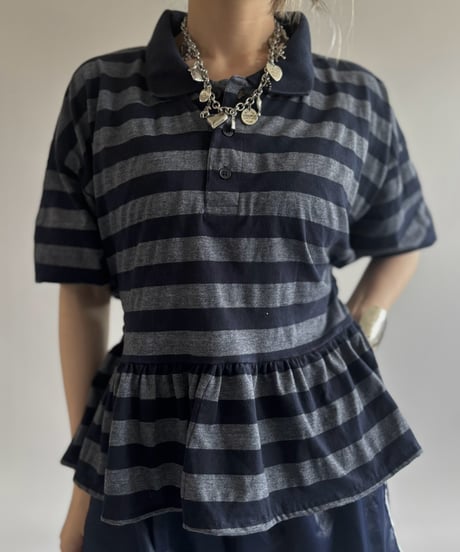 【RE;CIRCLE】 RE Polo PEPLUM / 260806-004