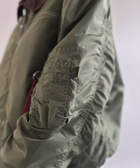 【RE;CIRCLE】 RE Corduroy Collar MA-1 Jacket / 261008-013