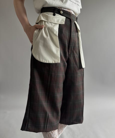 【RE;CIRCLE】 Re Slacks Pocket Shorts /  260727-006