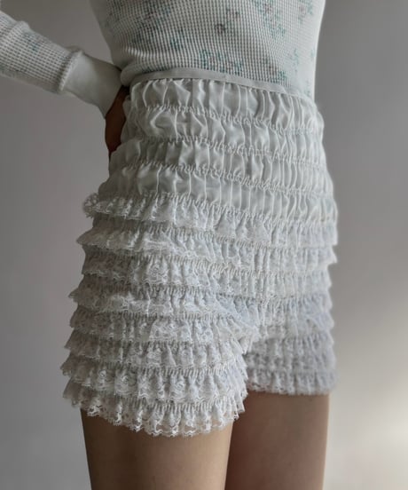 【USED】 Frill Under Short Pants / 261024-028