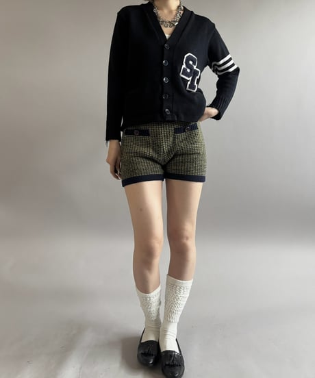 【USED】 Lettered Knit Cardigan / 261031-005