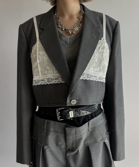 【Chinatsu Aoyama】 Suit Camisole Jacket  /  2601022-038