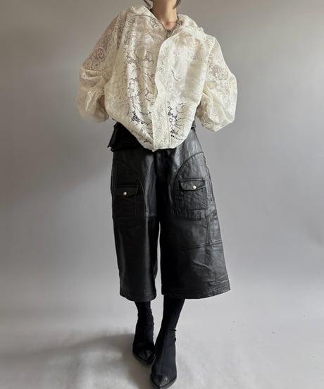 【RE;CIRCLE】RE Lace Hooded Jacket / 260824-015