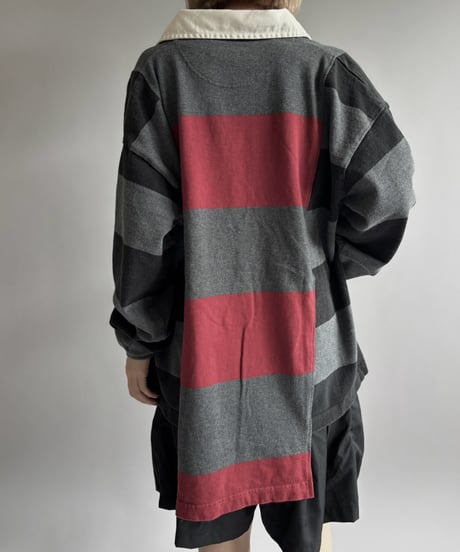 【RE;CIRCLE】 RE Lace-Up Rugger Shirt  /261015-009