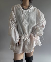【RE;CIRCLE】RE Snow Parka Jacket Dyed Light Pink / 260914-014
