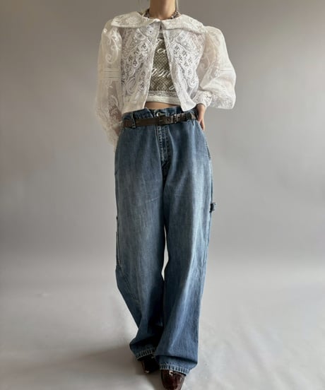 【RE;CIRCLE】RE Crochet  Blouse / 260709-001