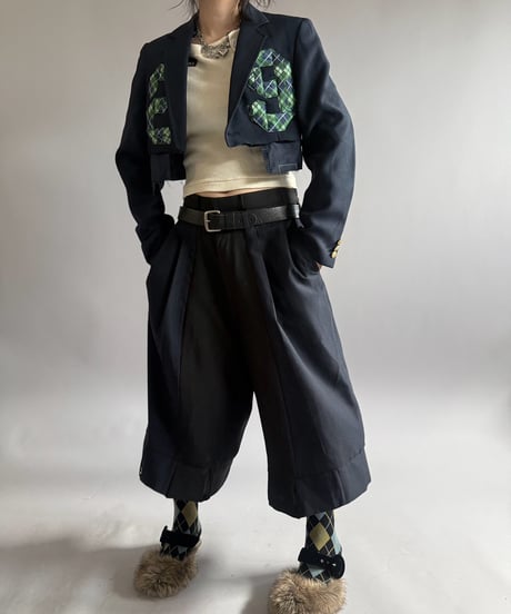 【RE;CIRCLE】 RE Numbering Tie Blazer  / 261019-006