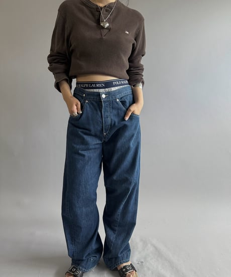 【USED】 Dead Stock Polo Ralph Lauren Boxer Pants / 260905-034