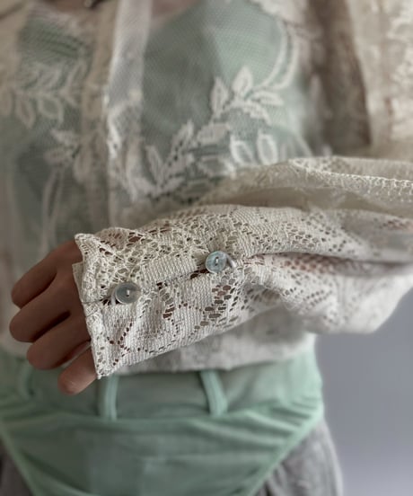 【RE;CIRCLE】RE Crochet  Blouse / 260709-002