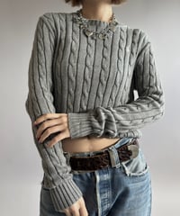 【USED】 Polo Ralph Lauren Cotton Knit / 261017-024