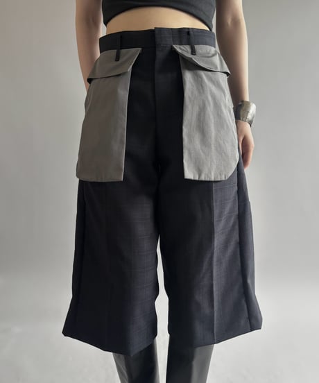 【RE;CIRCLE】 Re Slacks Pocket Shorts /  260727-001