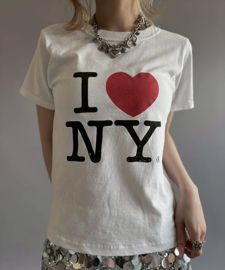 【USED】 Fruit of the Loom I ♡ NY T-Shirt/ 260711-013