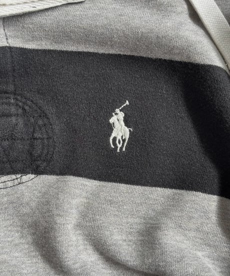 【USED】 Polo Ralph Lauren Border Hooded Rugger Shirt / 260919-006