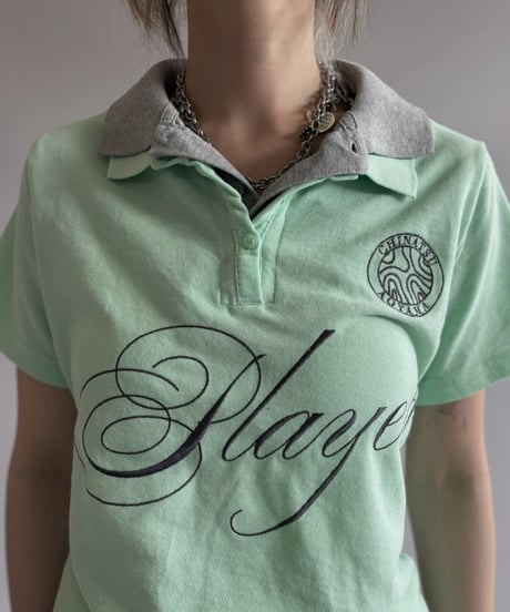 【Chinatsu Aoyama】 RE Player Polo Shirt / 260827-028